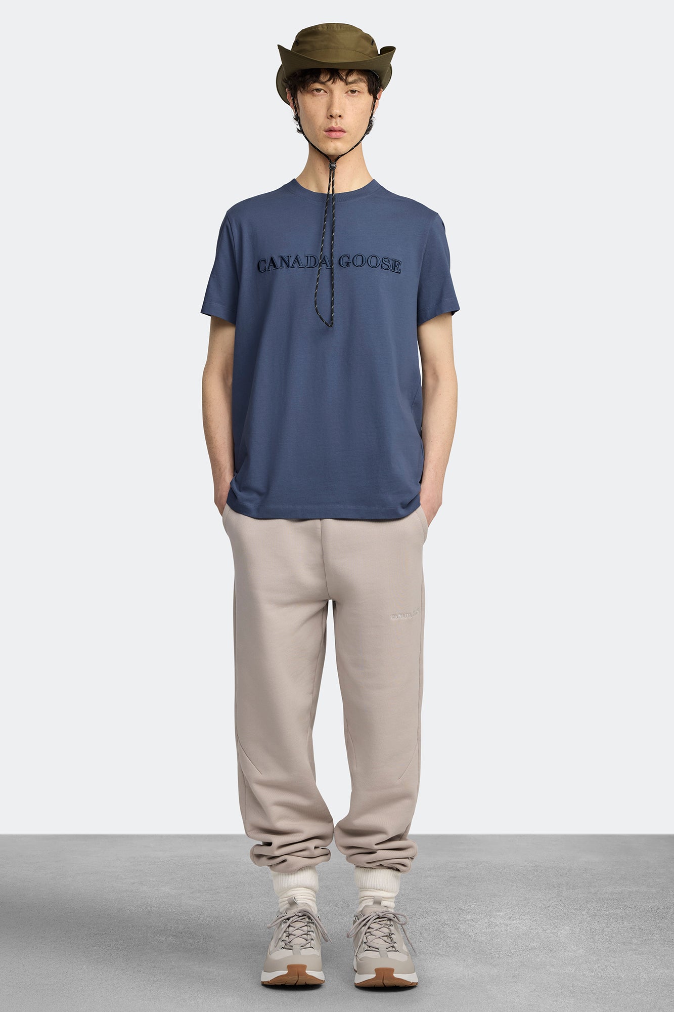 Emersen T-Shirt Embroidered Wordmark