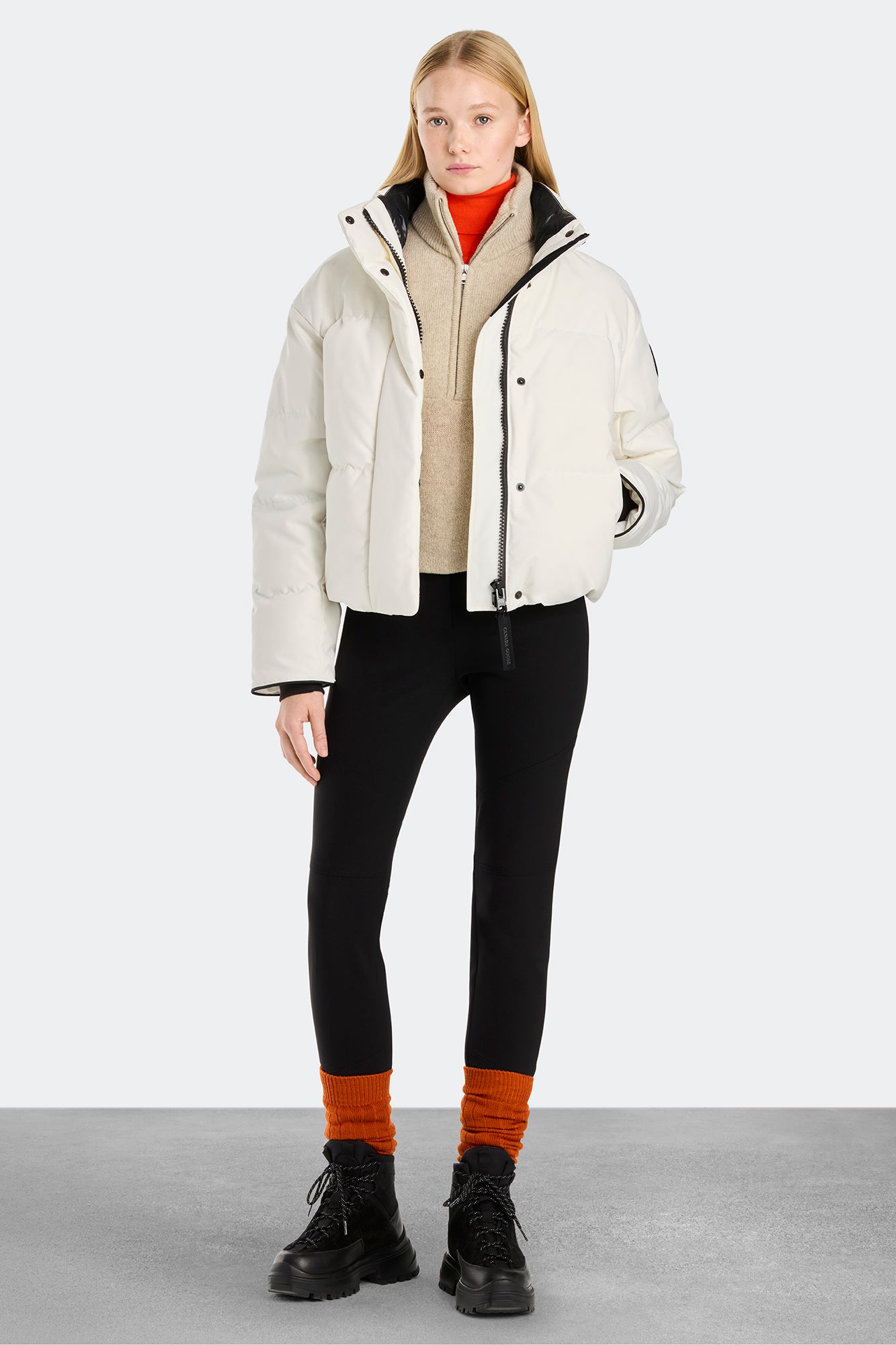 Grandview Cropped Jacket Black Label