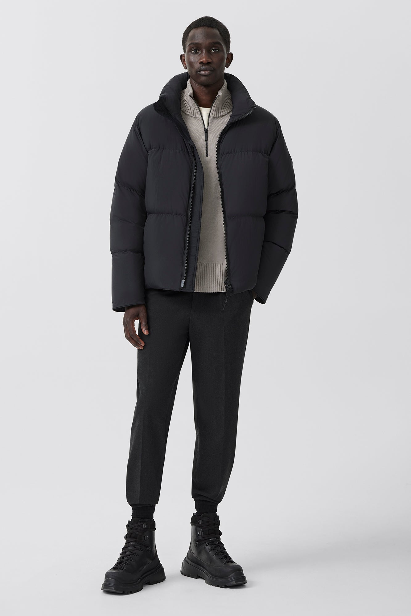 Lawrence Puffer Jacket Black Label