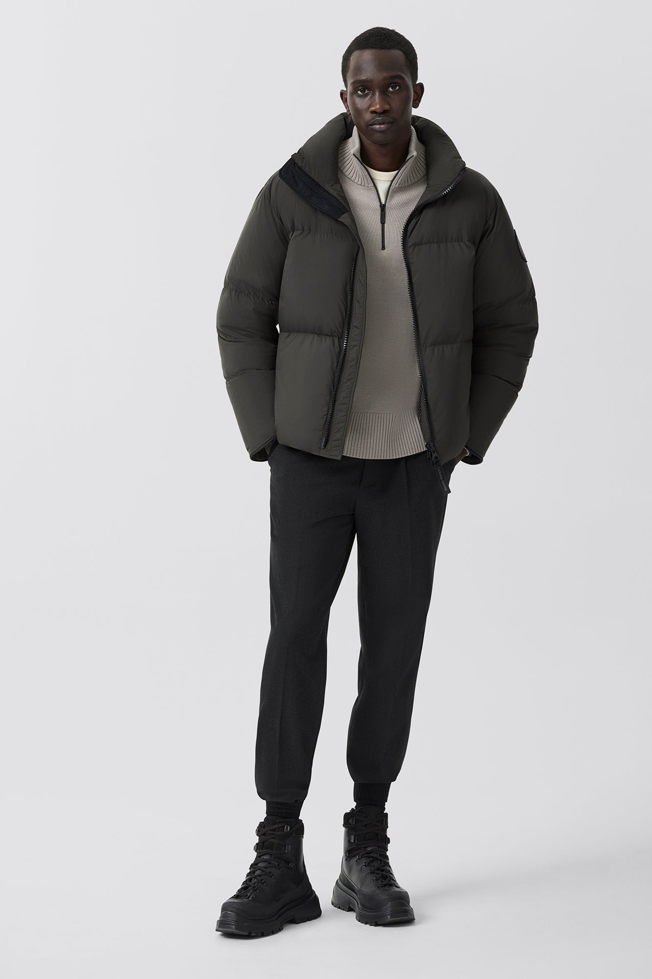 Lawrence Puffer Jacket Black Label