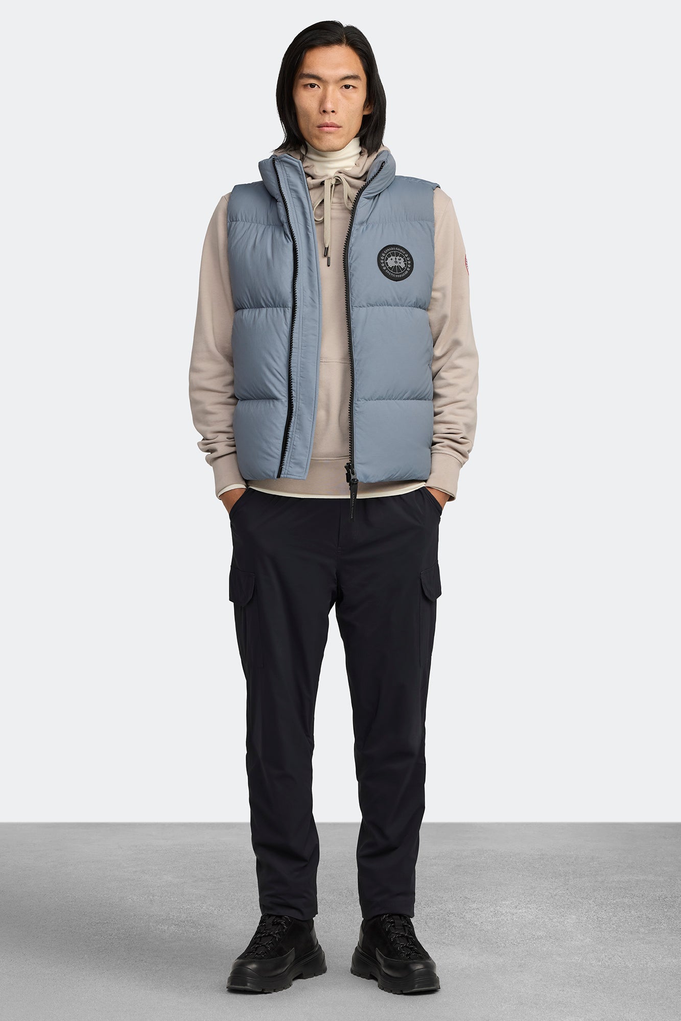 Lawrence Puffer Vest Black Label