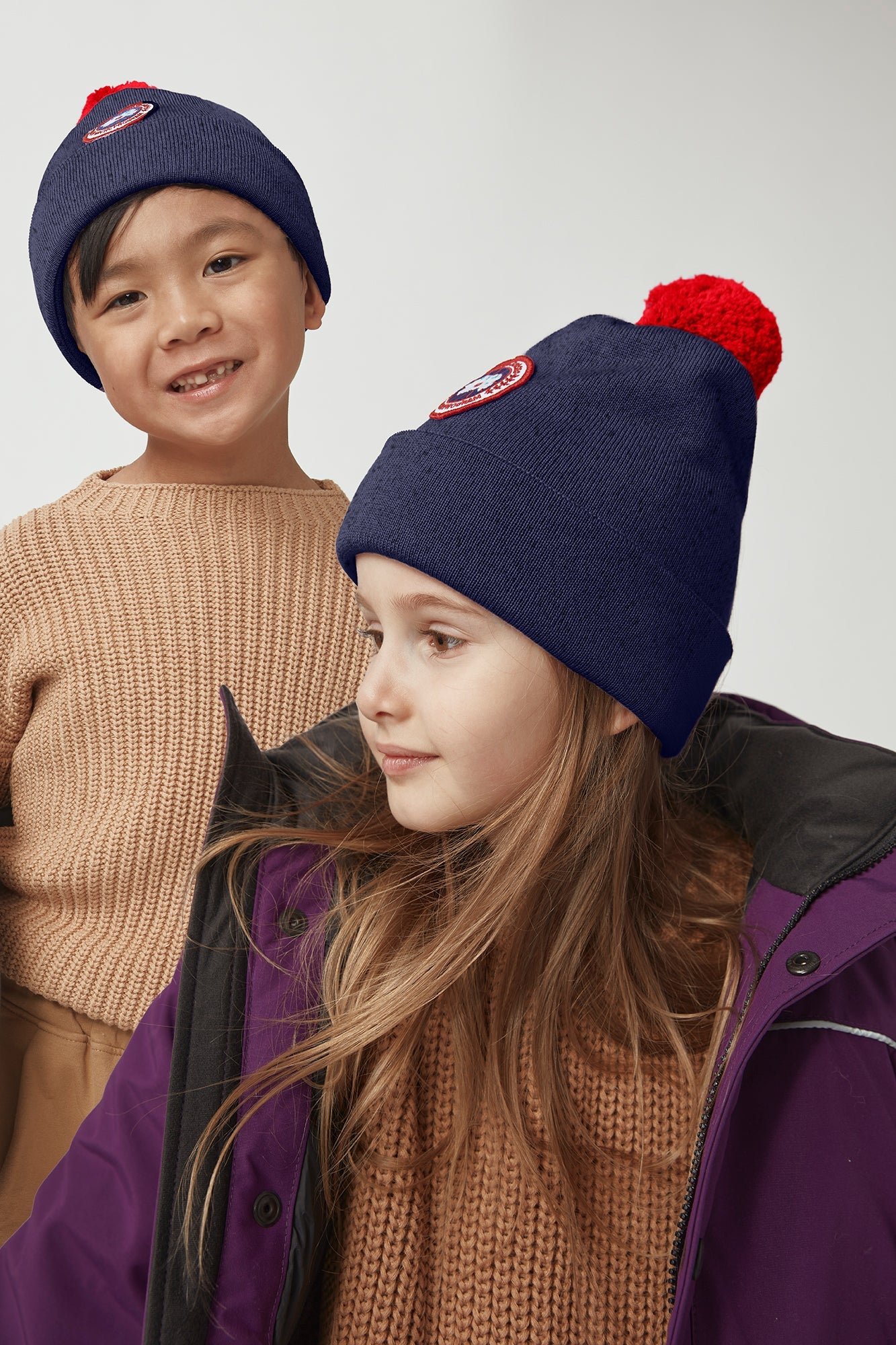 Kids Merino Pom Toque
