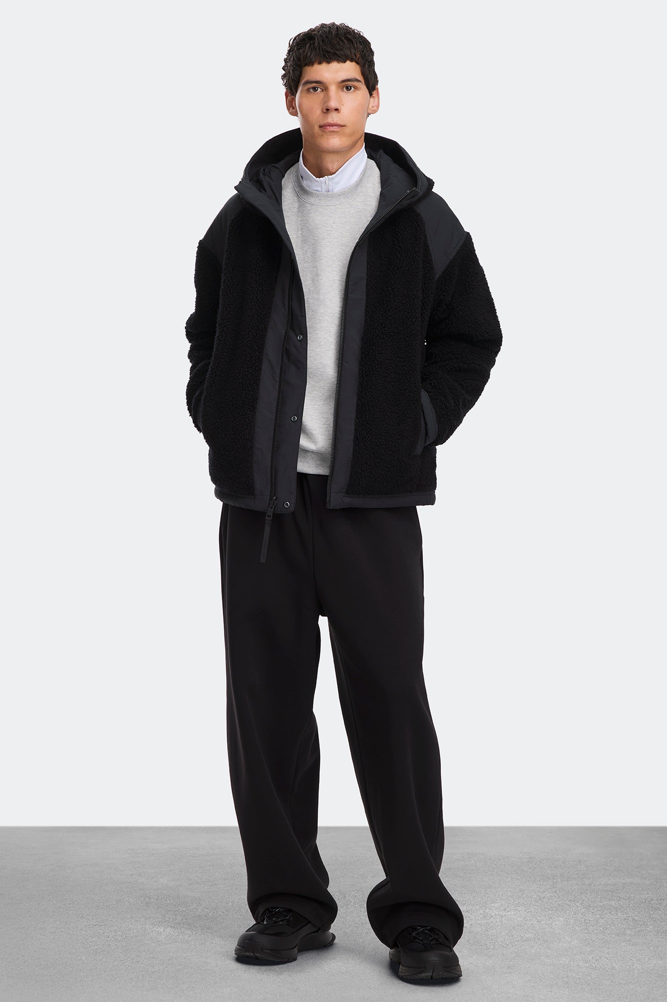 Alberni Reversible Fleece Bomber