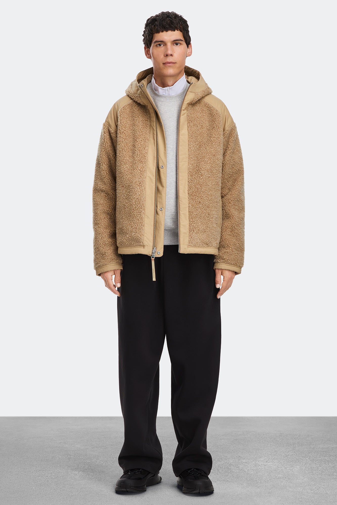 Alberni Reversible Fleece Bomber