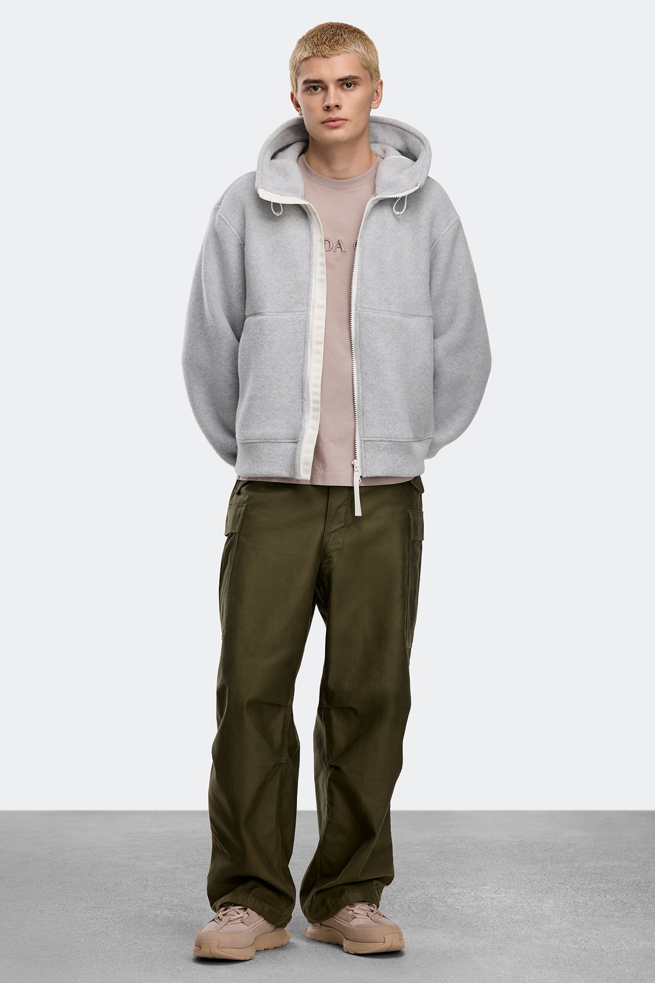 Chilliwack Fleece Bomber White Label