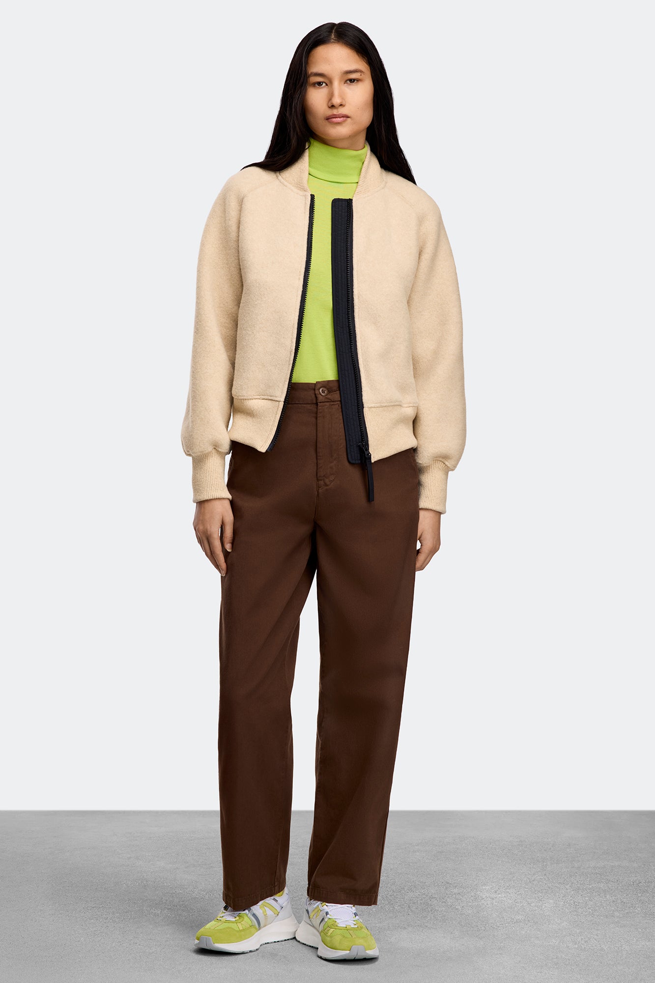 Sierra Fleece Bomber Black Label