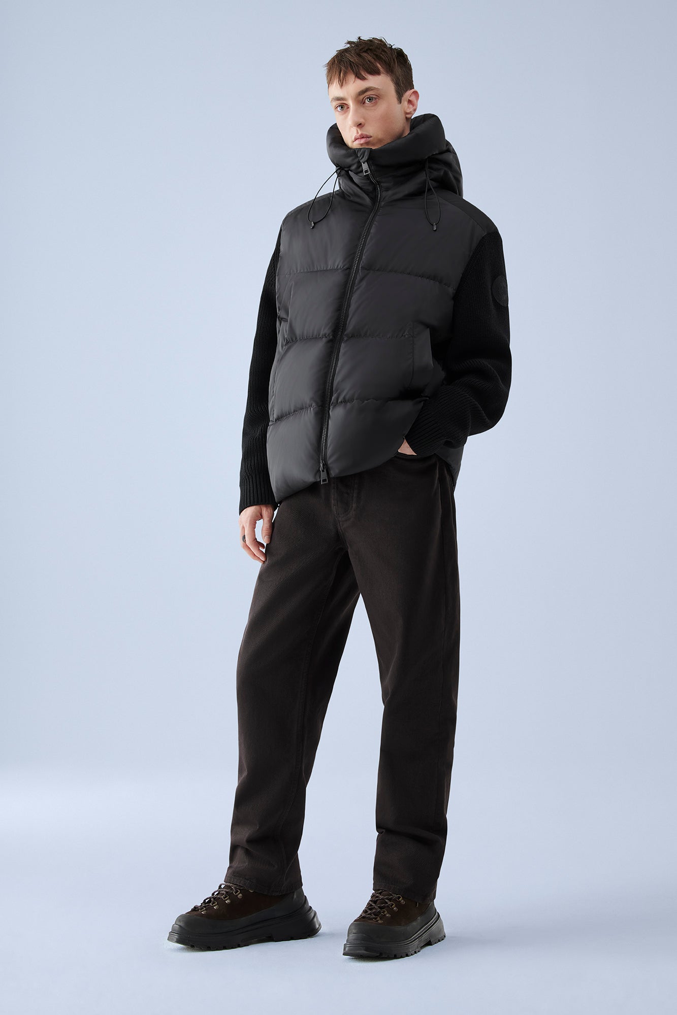 HyBridge Grove Knit Hoodie